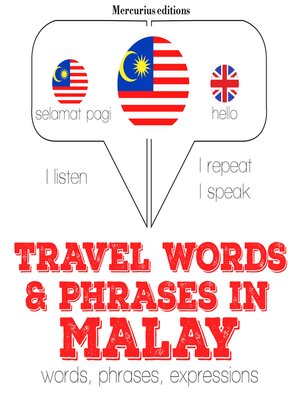 cover image of Travel words and phrases in Malay